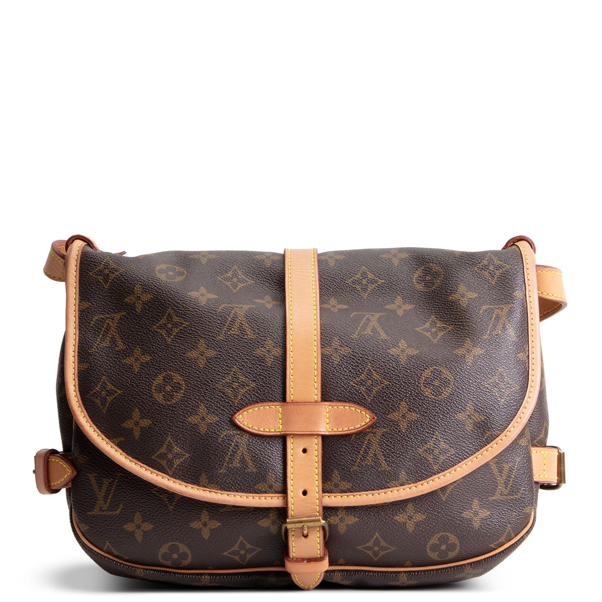 LOUIS VUITTON Vintage Monogram Saumur 30