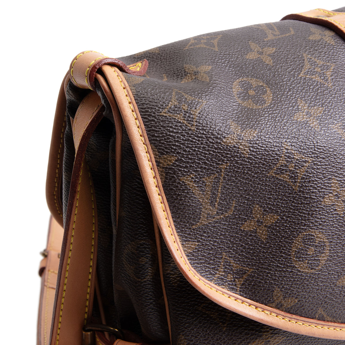 LOUIS VUITTON Vintage Monogram Saumur 30