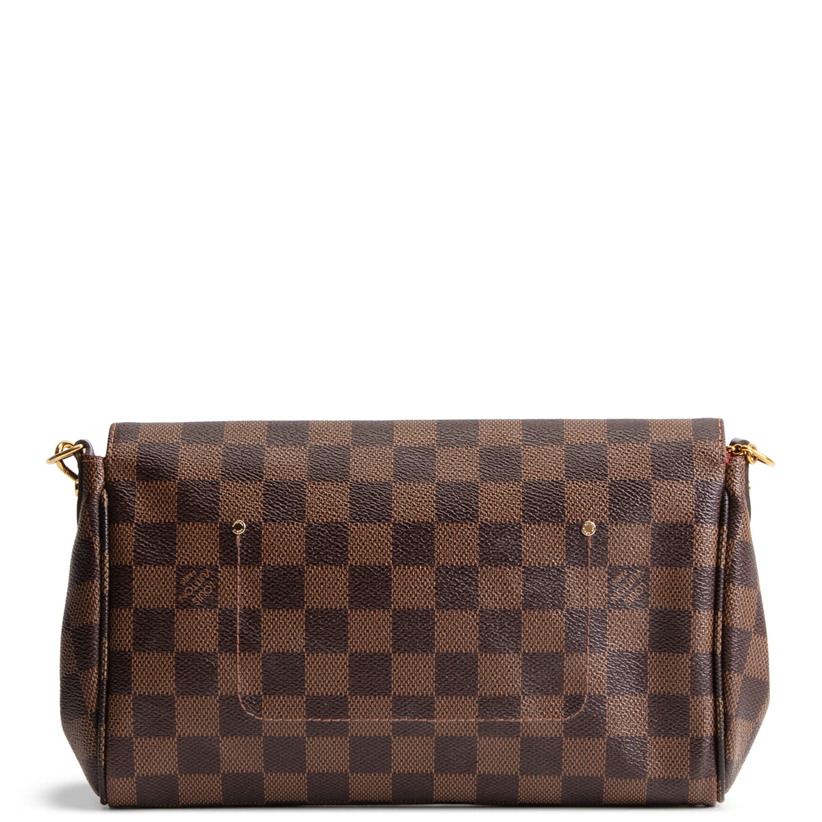 LOUIS VUITTON Damier Ebene Favorite MM Shoulder Bag