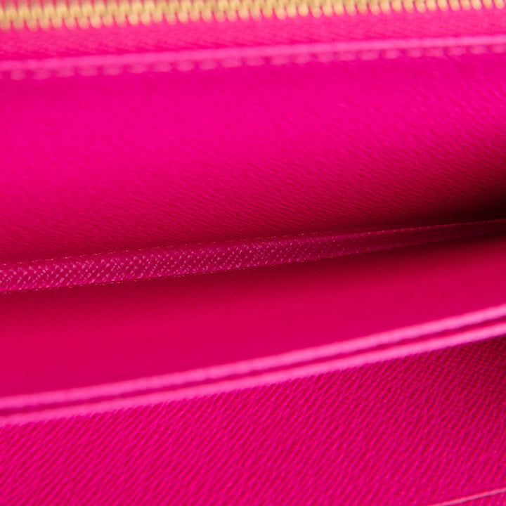 LOUIS VUITTON Zippy Wallet - Midnight Fuchsia