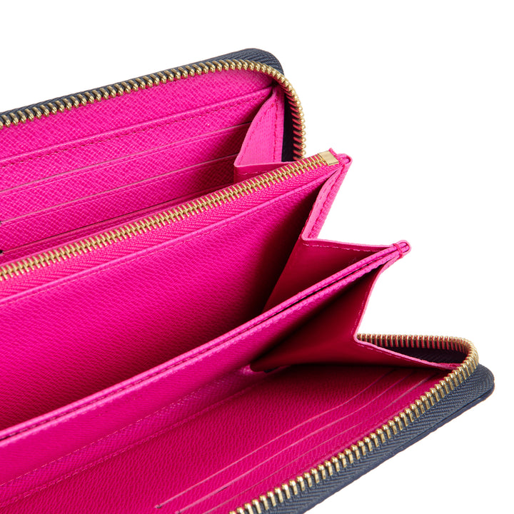 LOUIS VUITTON Zippy Wallet - Midnight Fuchsia