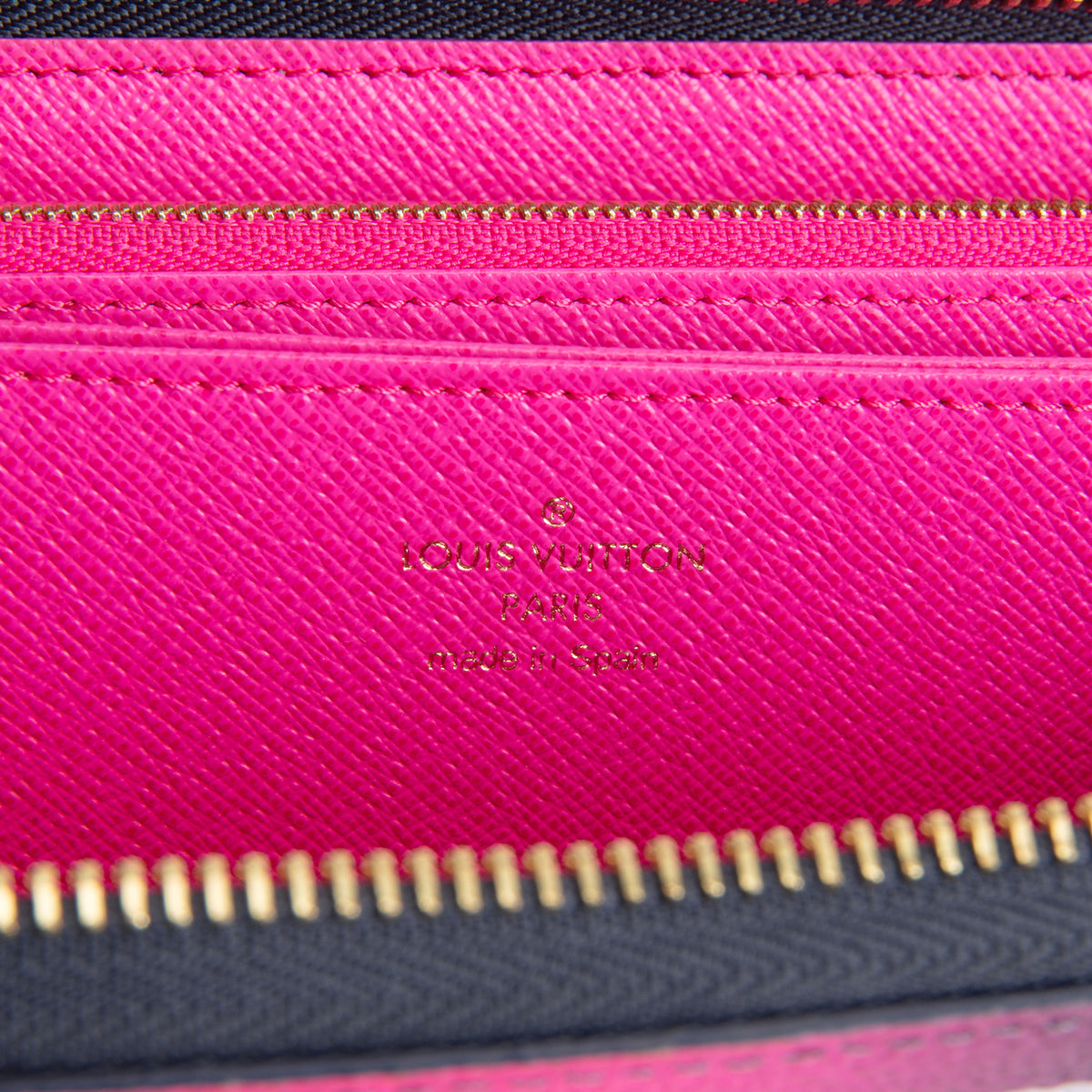 LOUIS VUITTON Zippy Wallet - Midnight Fuchsia