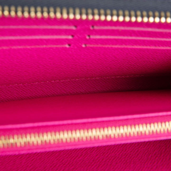 LOUIS VUITTON Zippy Wallet - Midnight Fuchsia