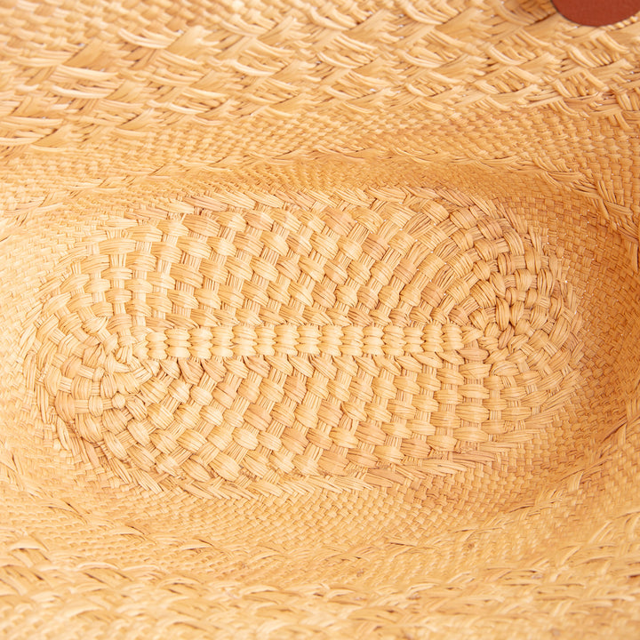 LOEWE Medium Raffia Anagram Basket Tote - Neutral