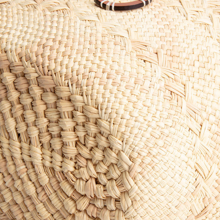 LOEWE Medium Raffia Anagram Basket Tote - Neutral
