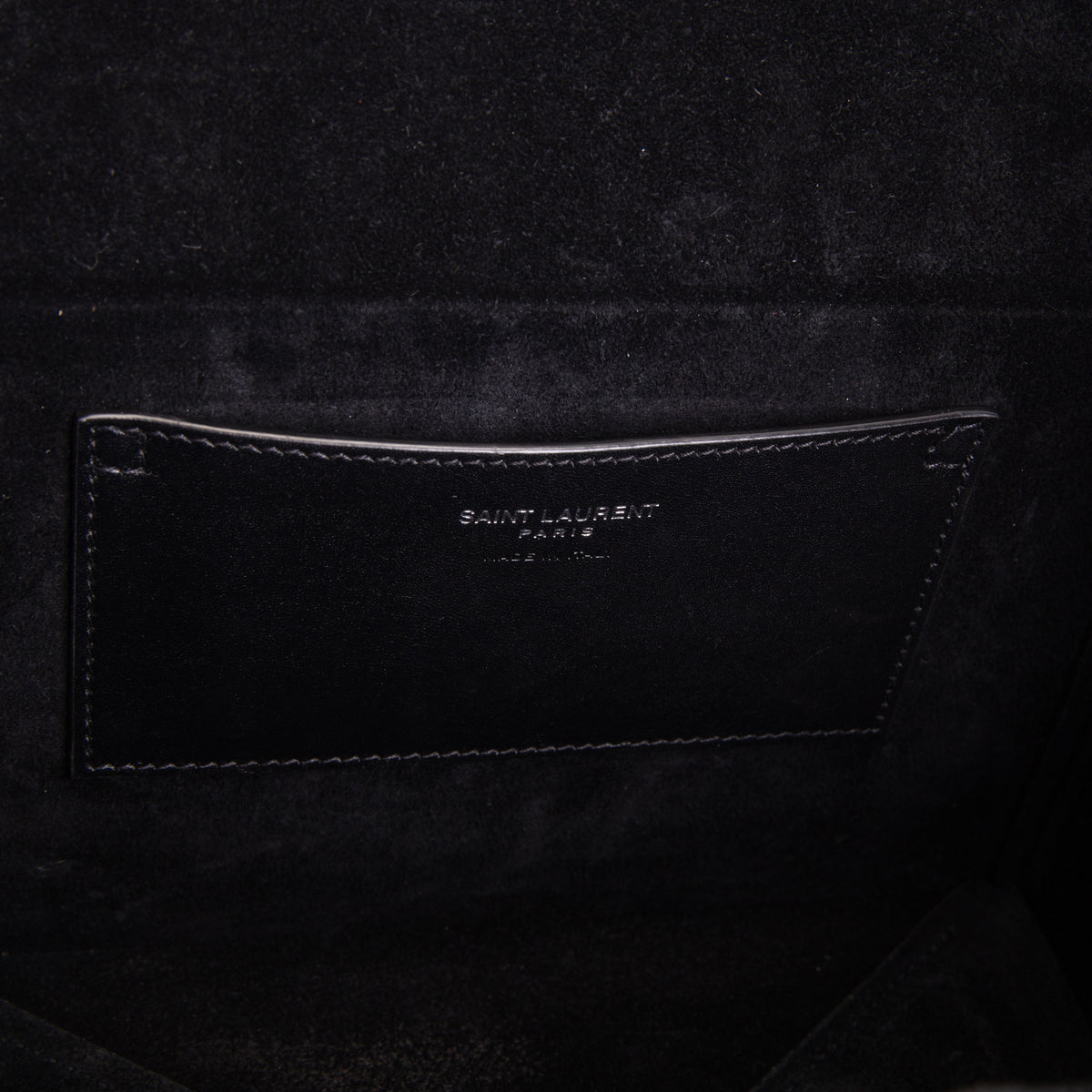 SAINT LAURENT Take Away Box - Black - OUTLET FINAL SALE