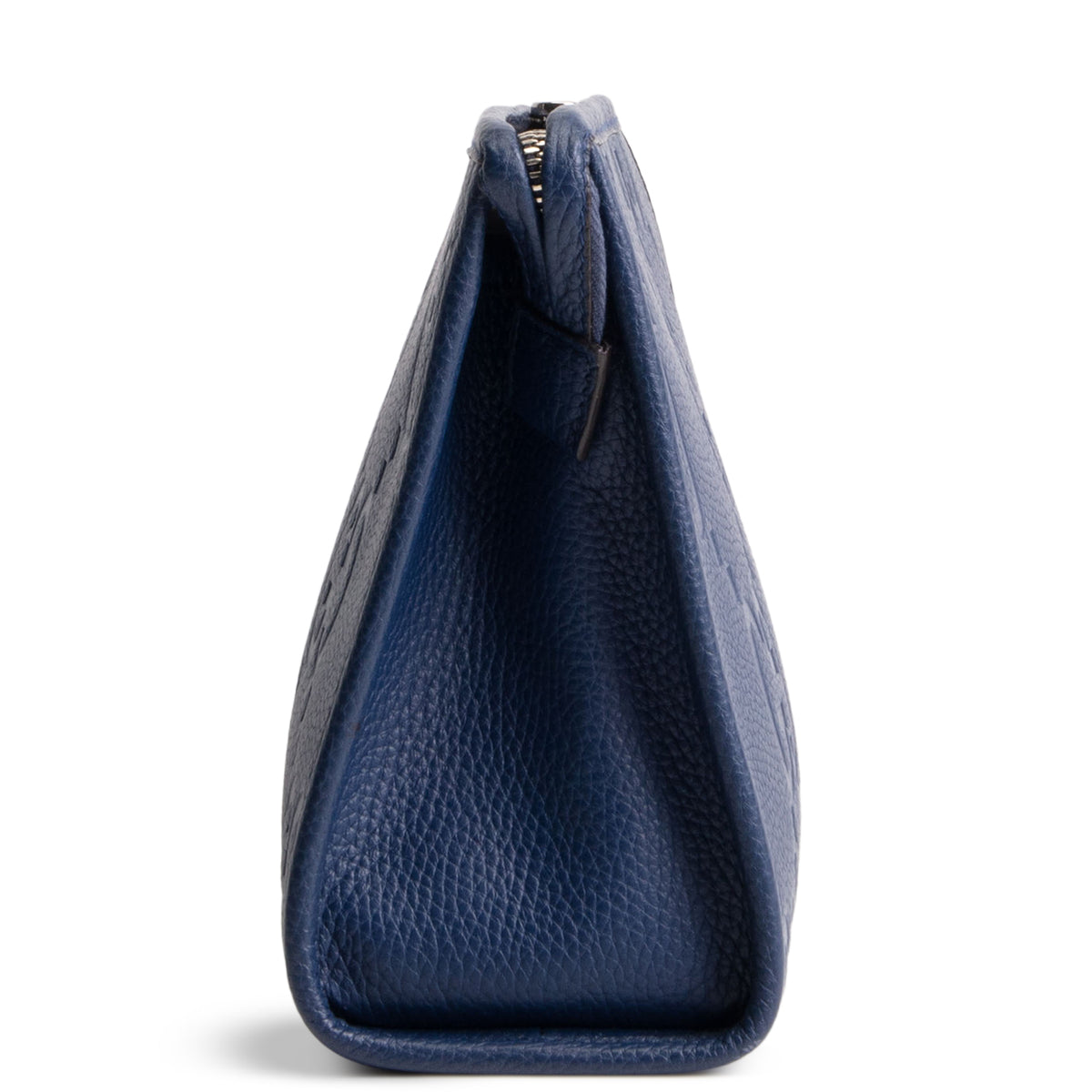 GUCCI Pluma Calfskin Jumbo GG Embossed Pouch