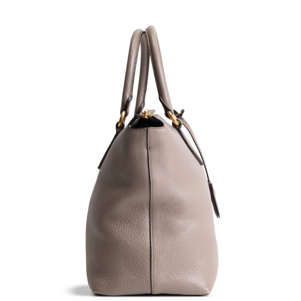 PRADA Vitello Daino Leather Shoulder Bag