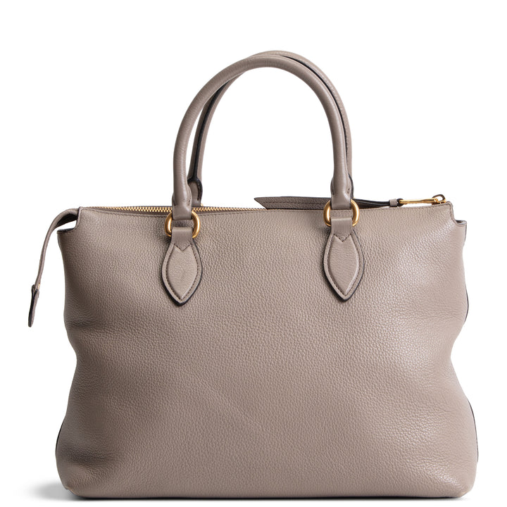 PRADA Vitello Daino Leather Shoulder Bag