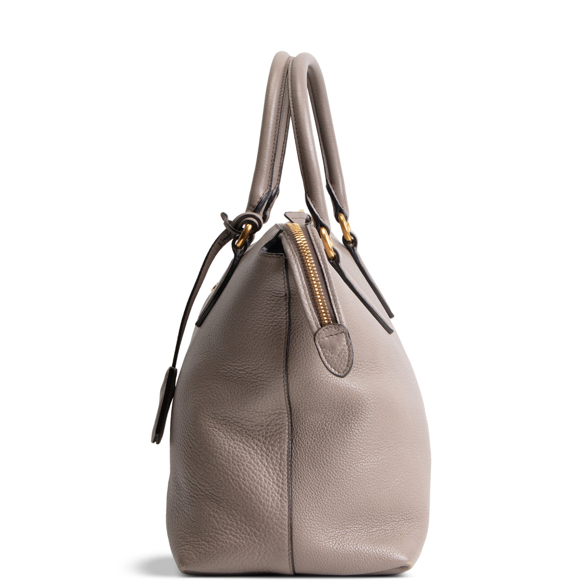 PRADA Vitello Daino Leather Shoulder Bag