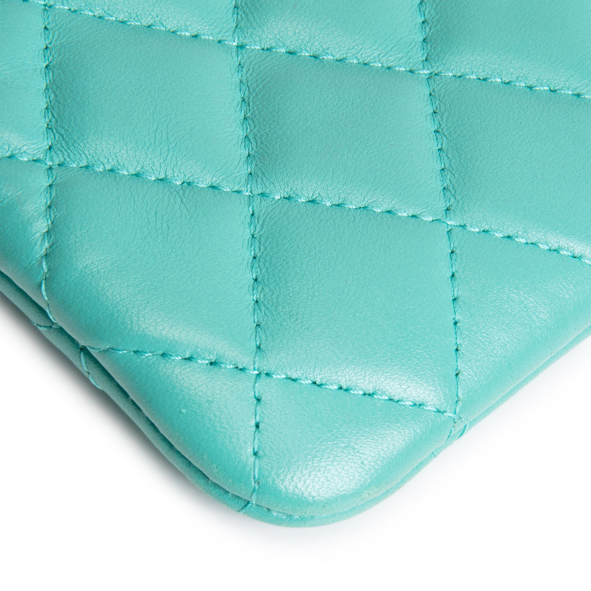 CHANEL Lambskin Quilted Small Cosmetic Pouch