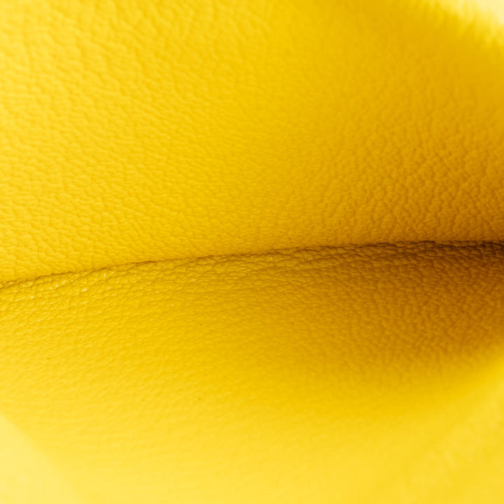 HERMES Calvi Duo Card Holder - Yellow