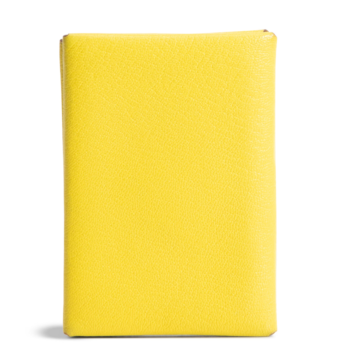 HERMES Calvi Duo Card Holder - Yellow