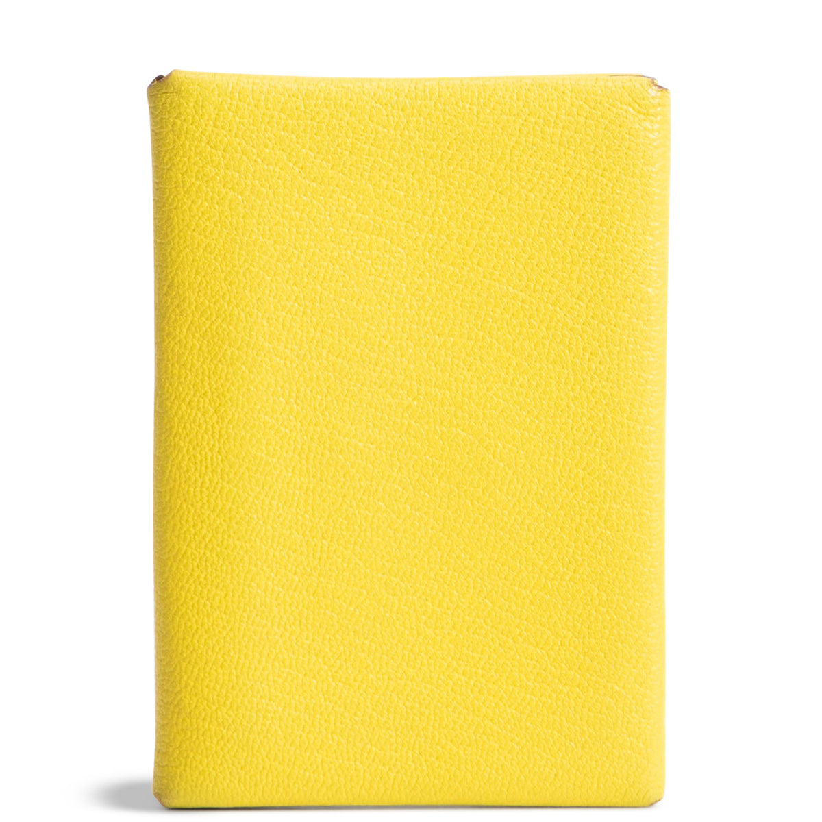 HERMES Calvi Duo Card Holder - Yellow