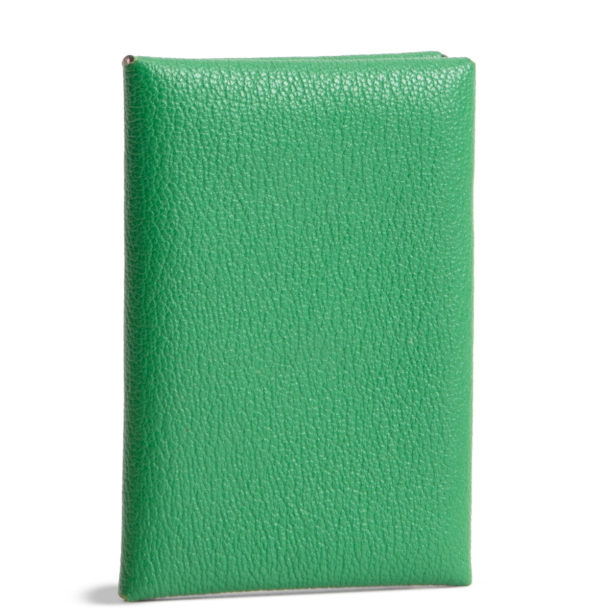 HERMES Calvi Duo Card Holder - Green