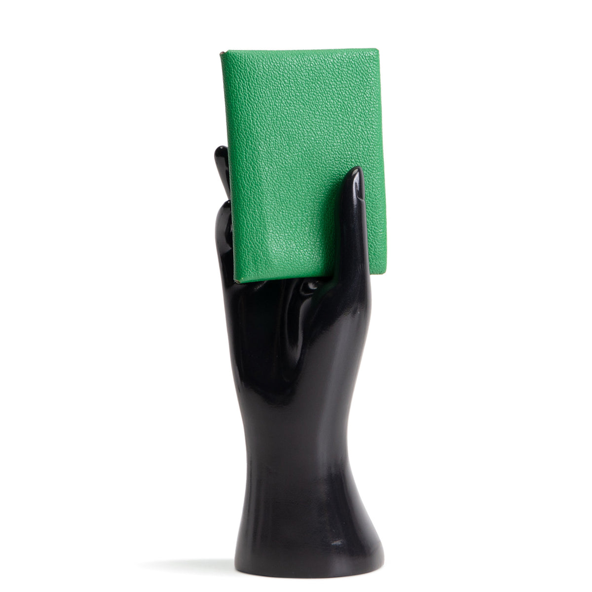 HERMES Calvi Duo Card Holder - Green