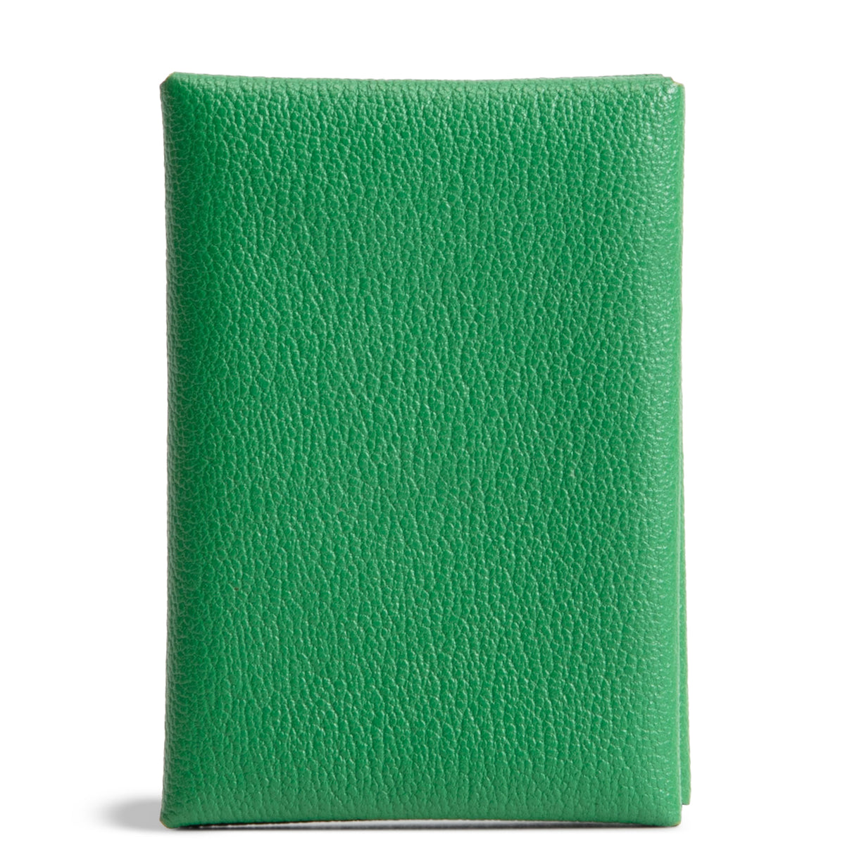 HERMES Calvi Duo Card Holder - Green