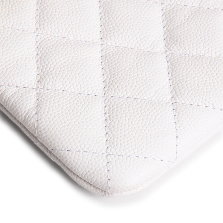CHANEL Caviar Quilted Small Cosmetic Pouch