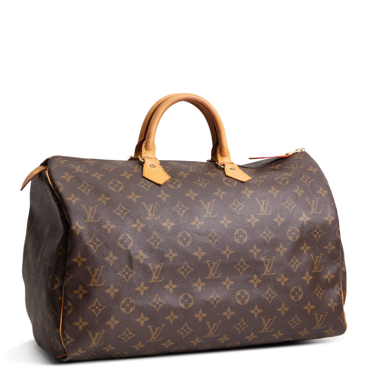 LOUIS VUITTON Vintage Monongram Speedy 40