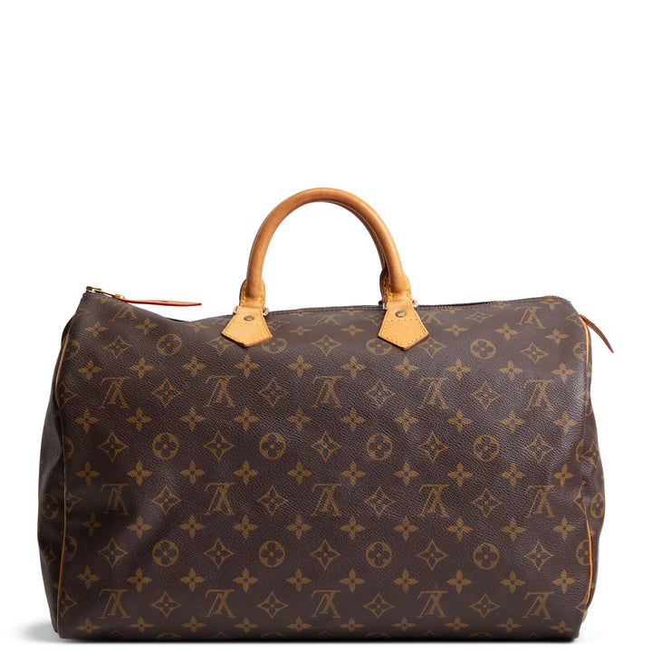 LOUIS VUITTON Vintage Monongram Speedy 40