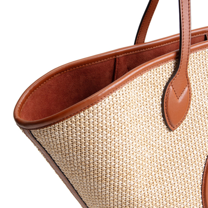 LOUIS VUITTON Raffia Saint Jacques Tote GM