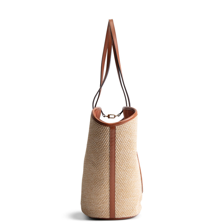 LOUIS VUITTON Raffia Saint Jacques Tote GM