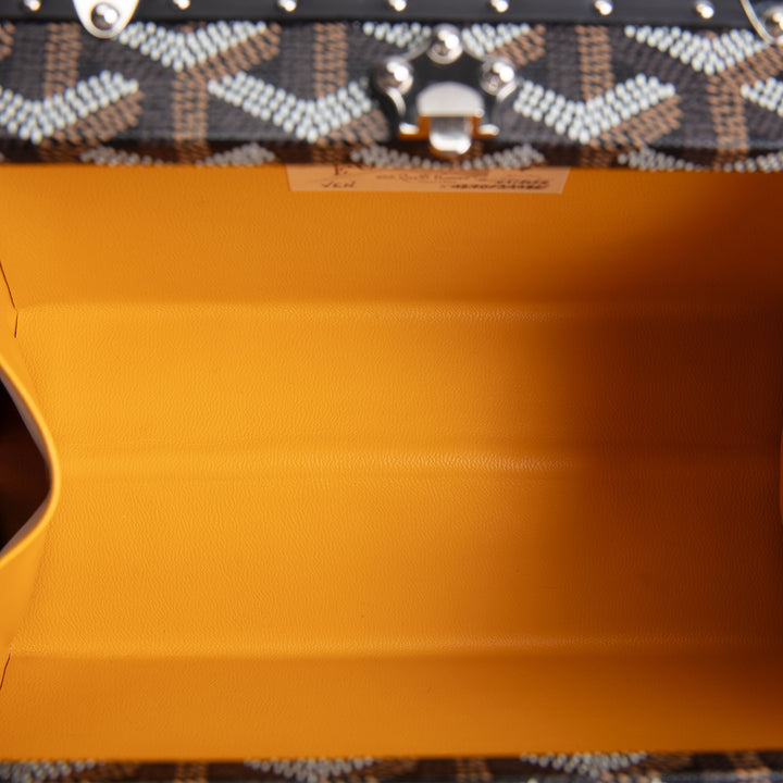 GOYARD Goyardine Saigon Mini Trunk - Black