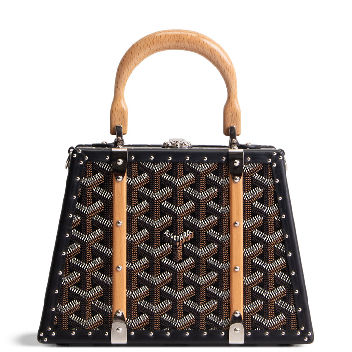 GOYARD Goyardine Saigon Mini Trunk - Black