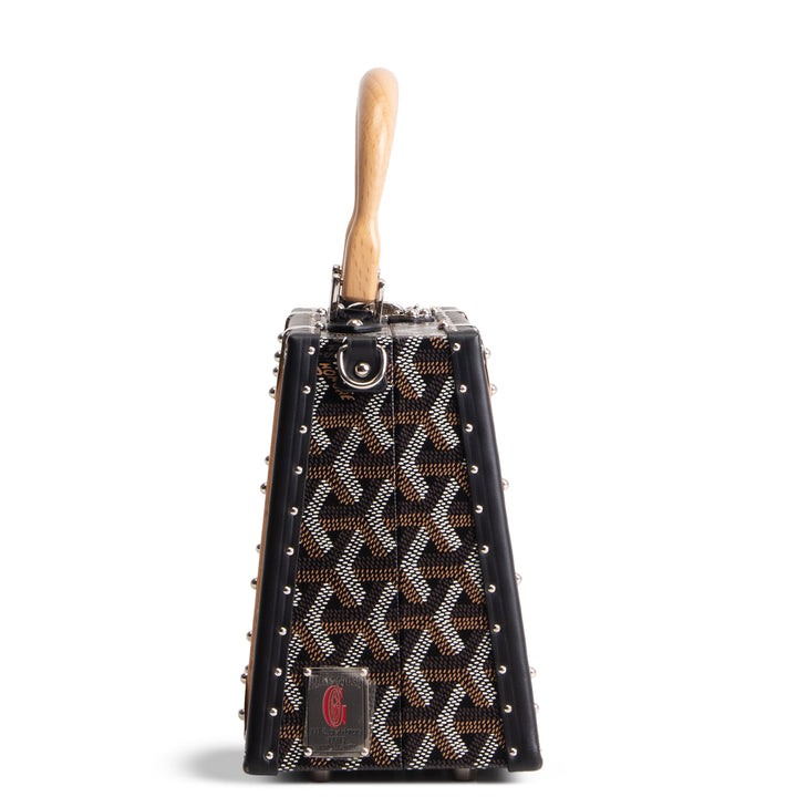 GOYARD Goyardine Saigon Mini Trunk - Black