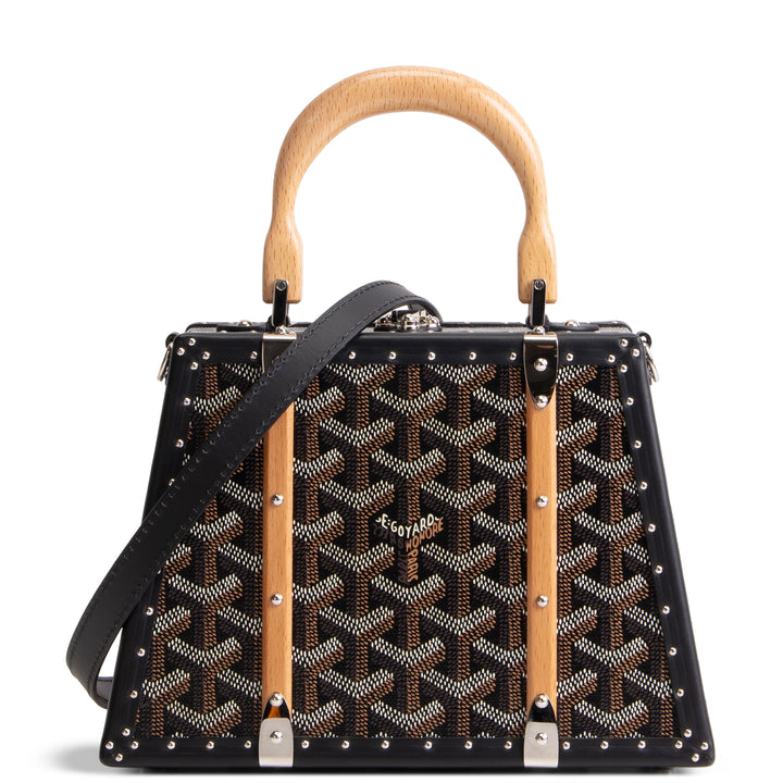 GOYARD Goyardine Saigon Mini Trunk - Black