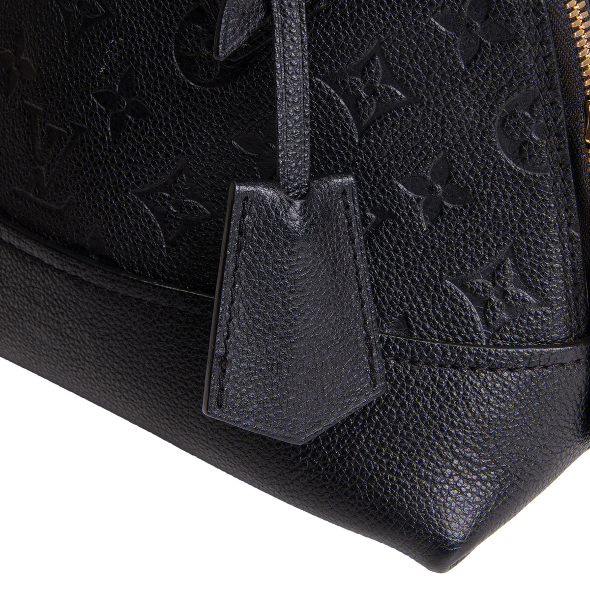 LOUIS VUITTON Monogram Empreinte Neo Alma BB - Black