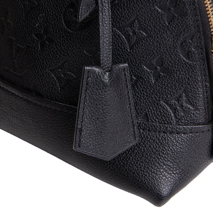 LOUIS VUITTON Monogram Empreinte Neo Alma BB - Black