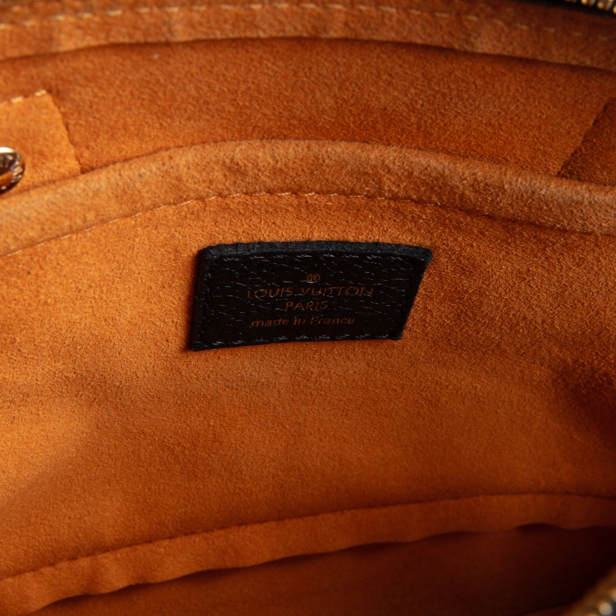 LOUIS VUITTON Monogram Empreinte Neo Alma BB - Black