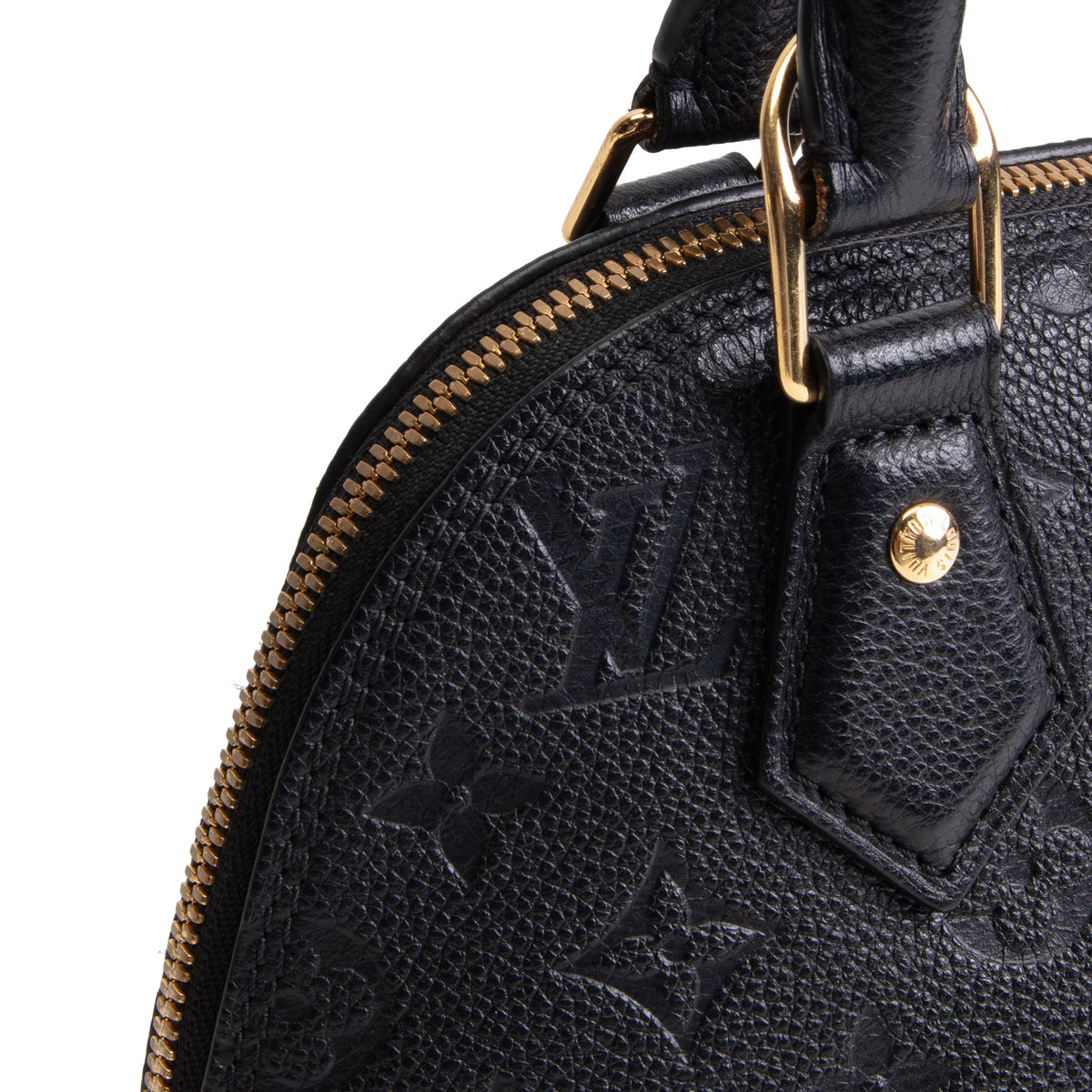 LOUIS VUITTON Monogram Empreinte Neo Alma BB - Black