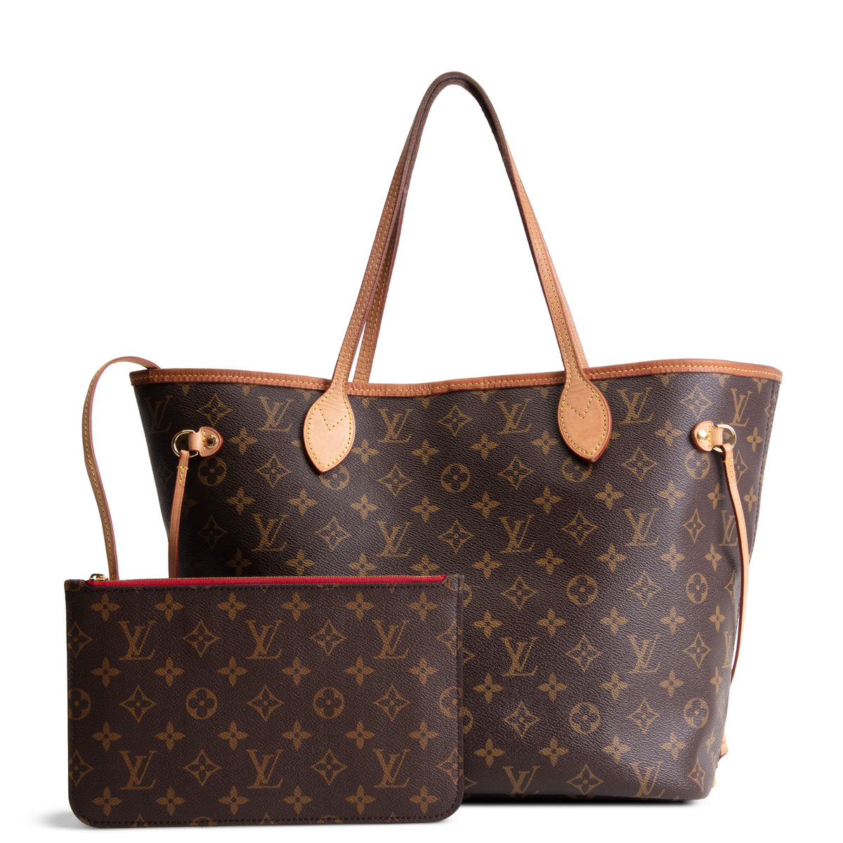 LOUIS VUITTON Neverfull MM Monogram w/ Pouch OUTLET FINAL SALE