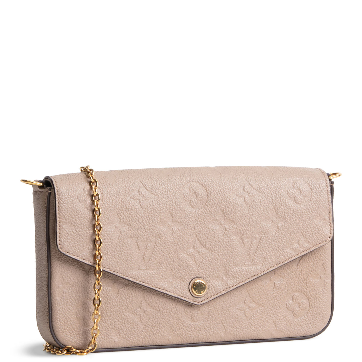 LOUIS VUITTON Empreinte Monogram Félicie Pochette - Missing Zip Pouch Insert