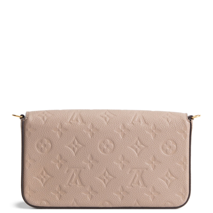 LOUIS VUITTON Empreinte Monogram Félicie Pochette - Missing Zip Pouch Insert