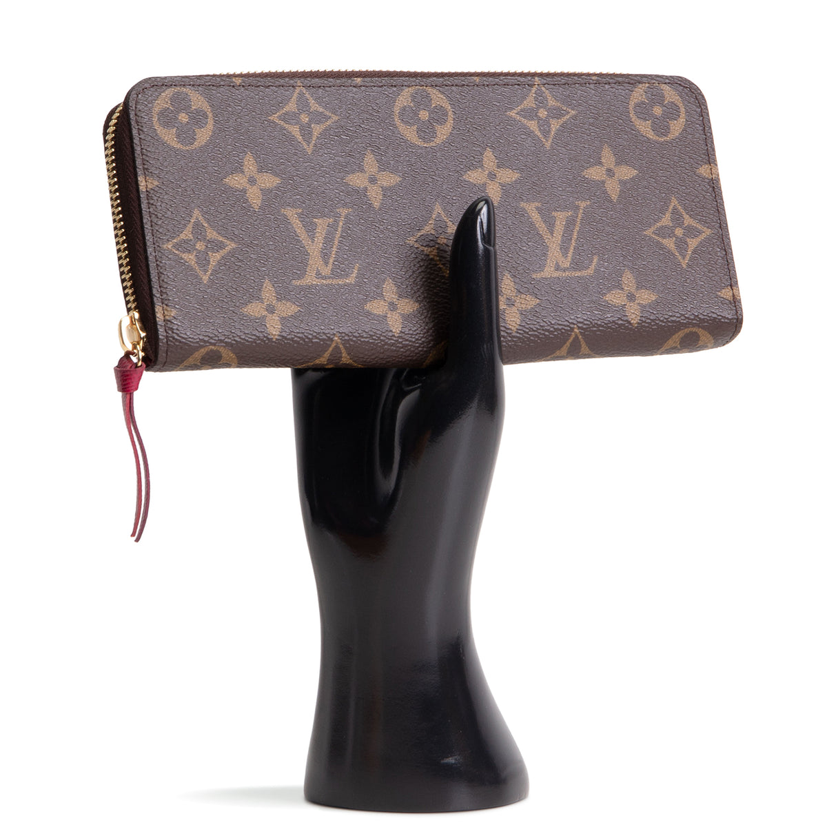 LOUIS VUITTON Monogram Clemence Wallet - Fuchsia