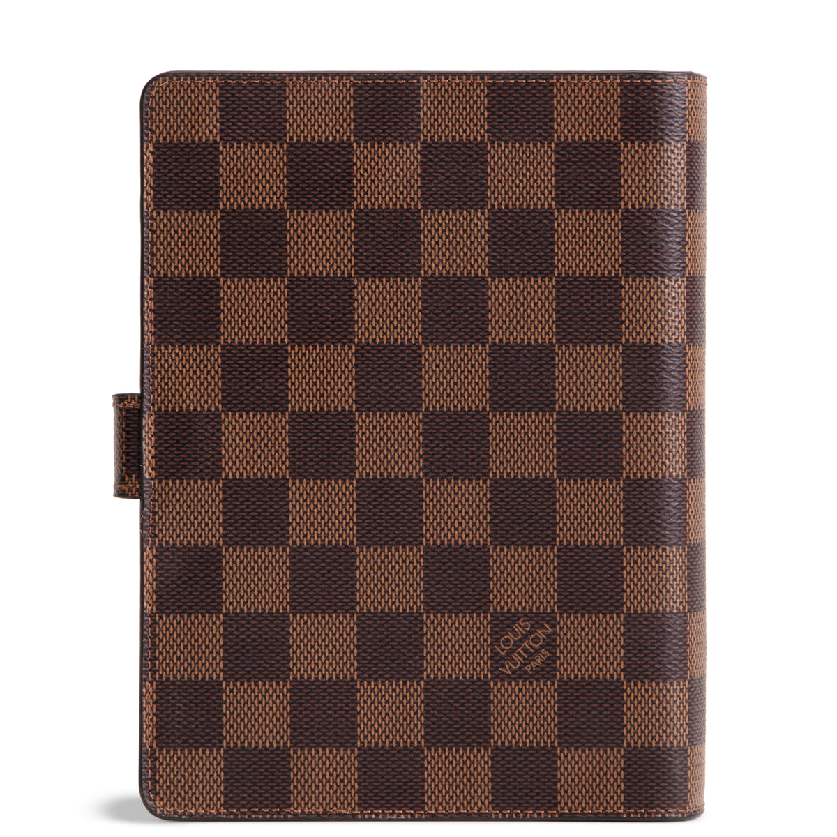 LOUIS VUITTON Damier Ebene Medium Ring Agenda Cover