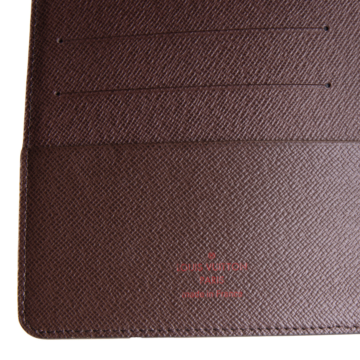 LOUIS VUITTON Damier Ebene Medium Ring Agenda Cover