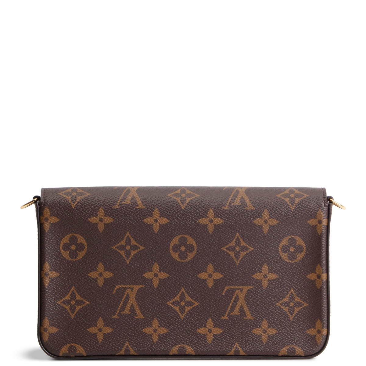 LOUIS VUITTON Felicie Pochette Monogram - Brown