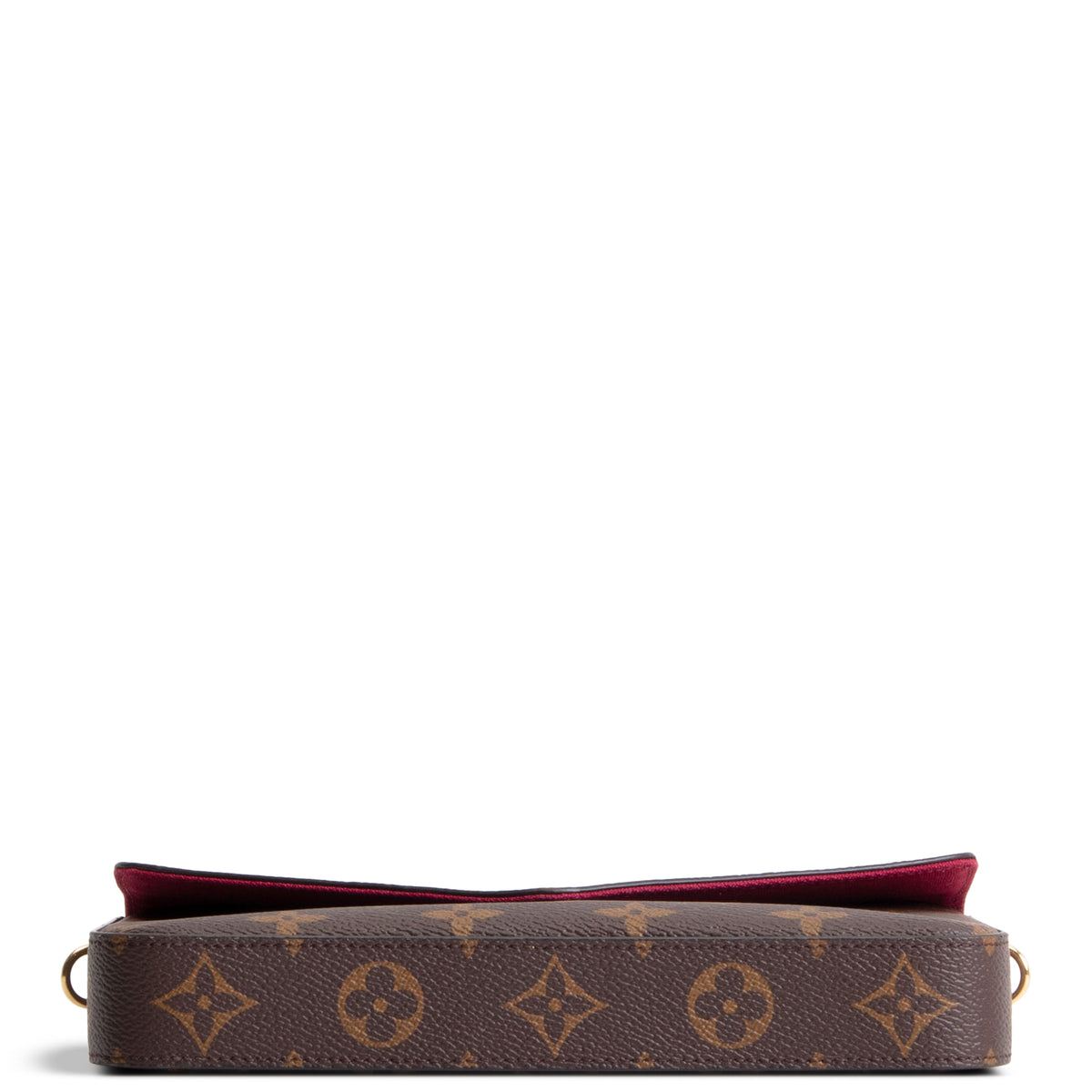 LOUIS VUITTON Felicie Pochette Monogram - Brown