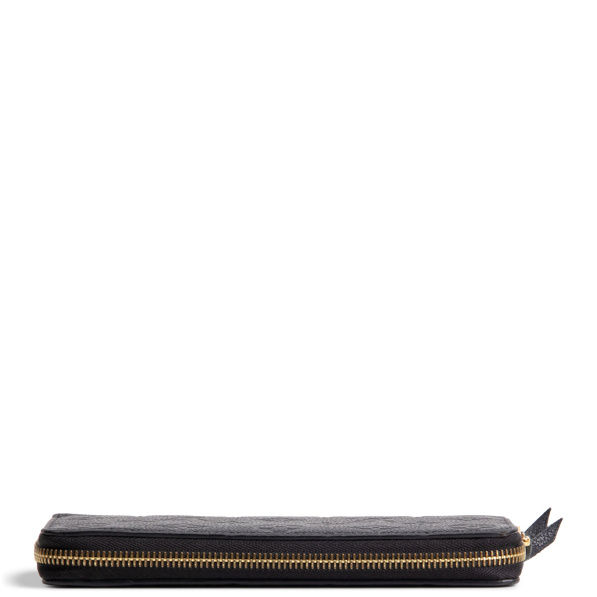 LOUIS VUITTON Monogram Empreinte Clemence Wallet - Black