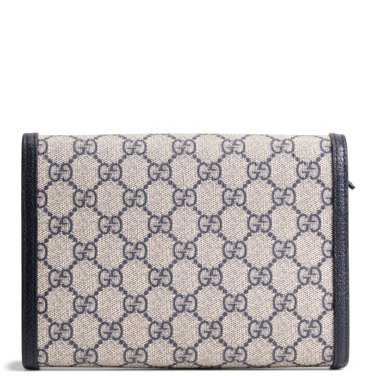 GUCCI GG Supreme Dionysus Chain Wallet - Navy