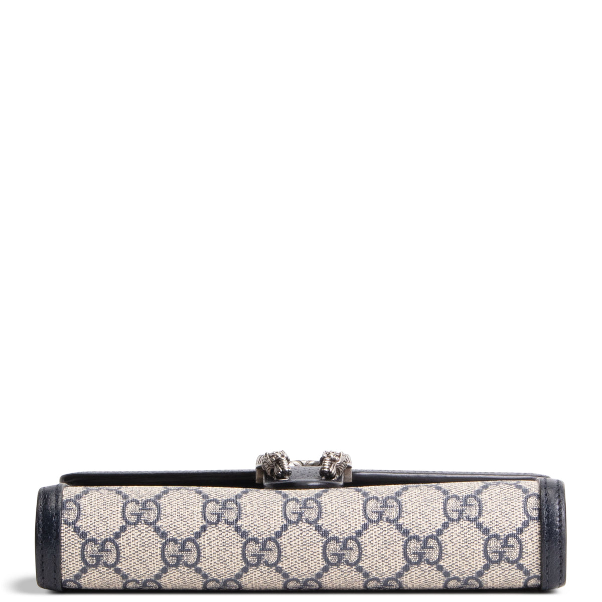 GUCCI GG Supreme Dionysus Chain Wallet - Navy