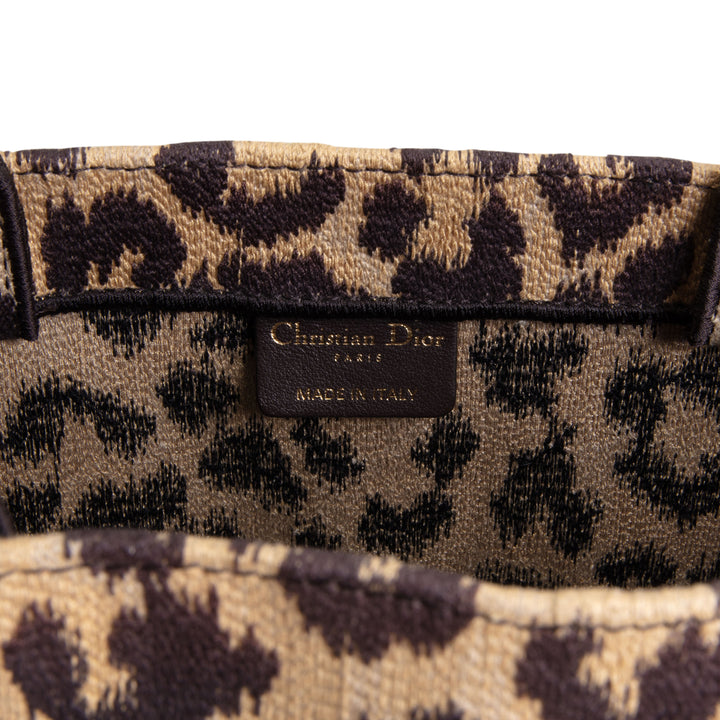DIOR Book Tote - Leopard