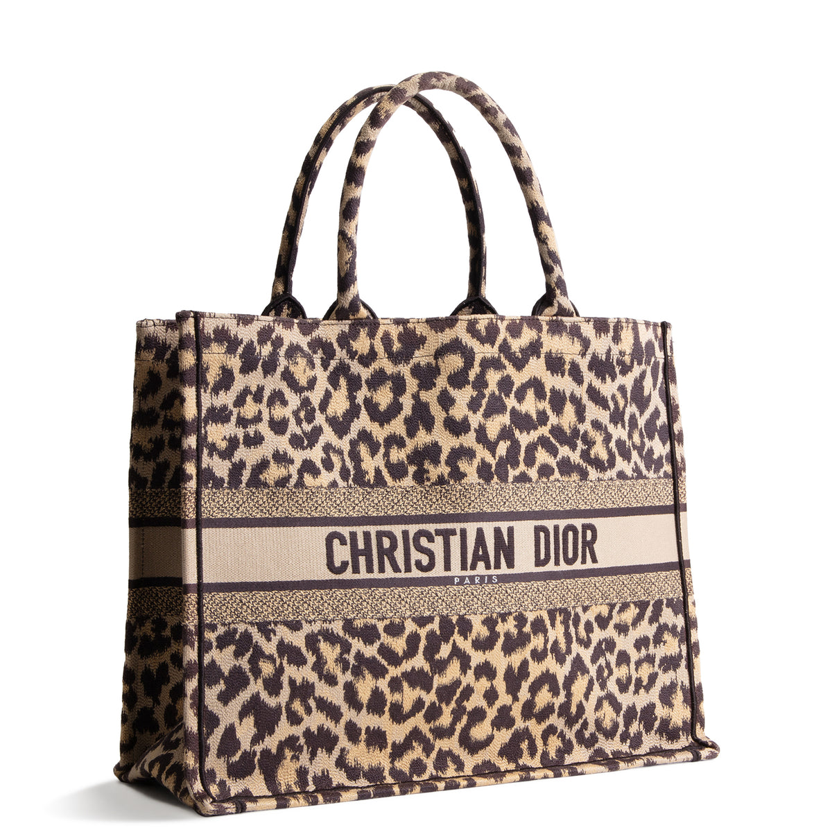 DIOR Book Tote - Leopard
