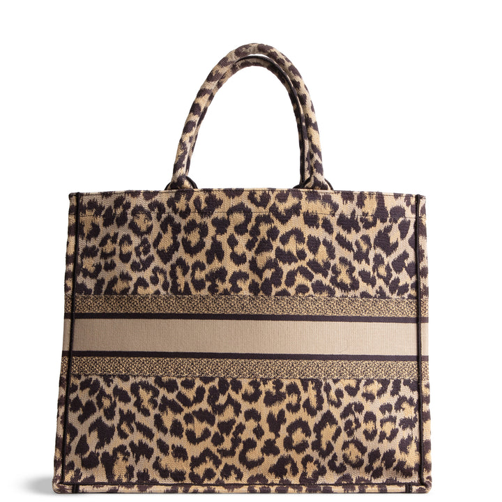 DIOR Book Tote - Leopard