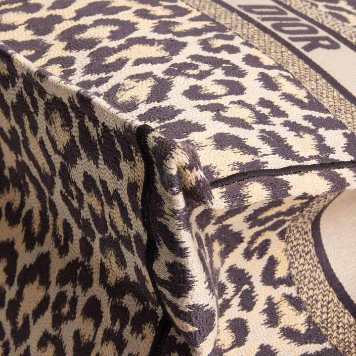 DIOR Book Tote - Leopard