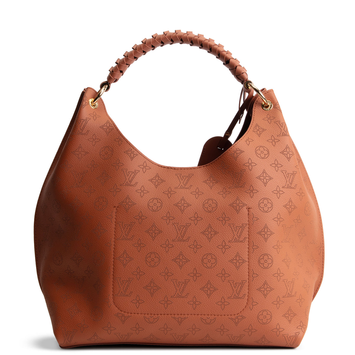 LOUIS VUITTON Mahina Carmel Hobo - Cognac
